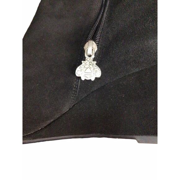 Bettye Muller Concept Suede Women's Karole Fashion Boot - Size 10 - black - Picture 5 of 8